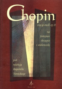 Trio g-moll op. 8 na fortepian, skrzypce i wiolonczelę