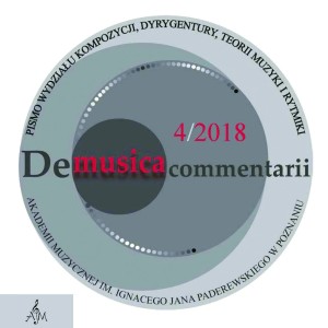 De musica commentarii 4/2018