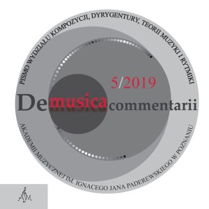De musica commentarii 5/2019