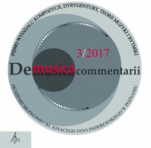 De musica commentarii 3/2017